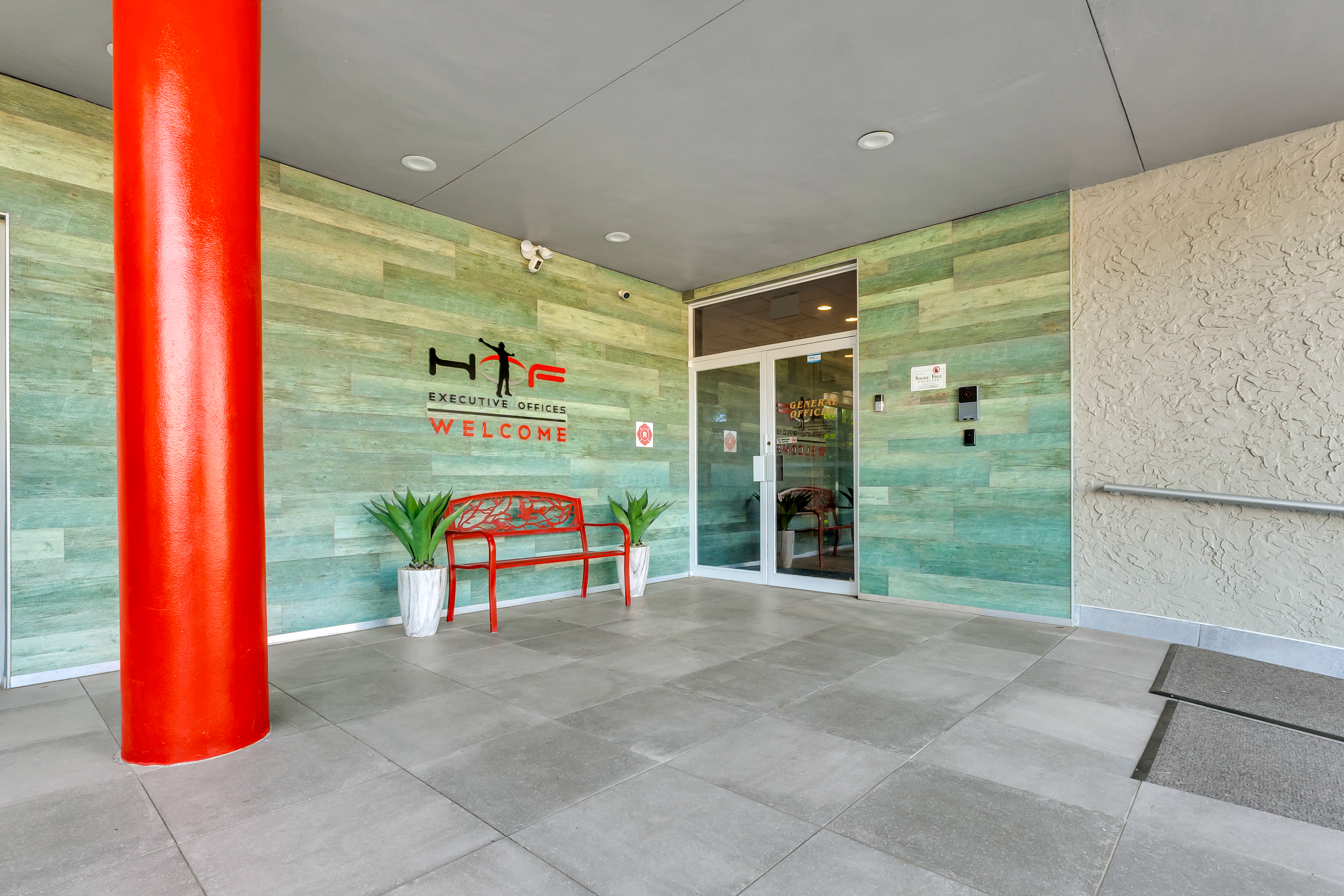 House of Freedom Executive Offices Entrance