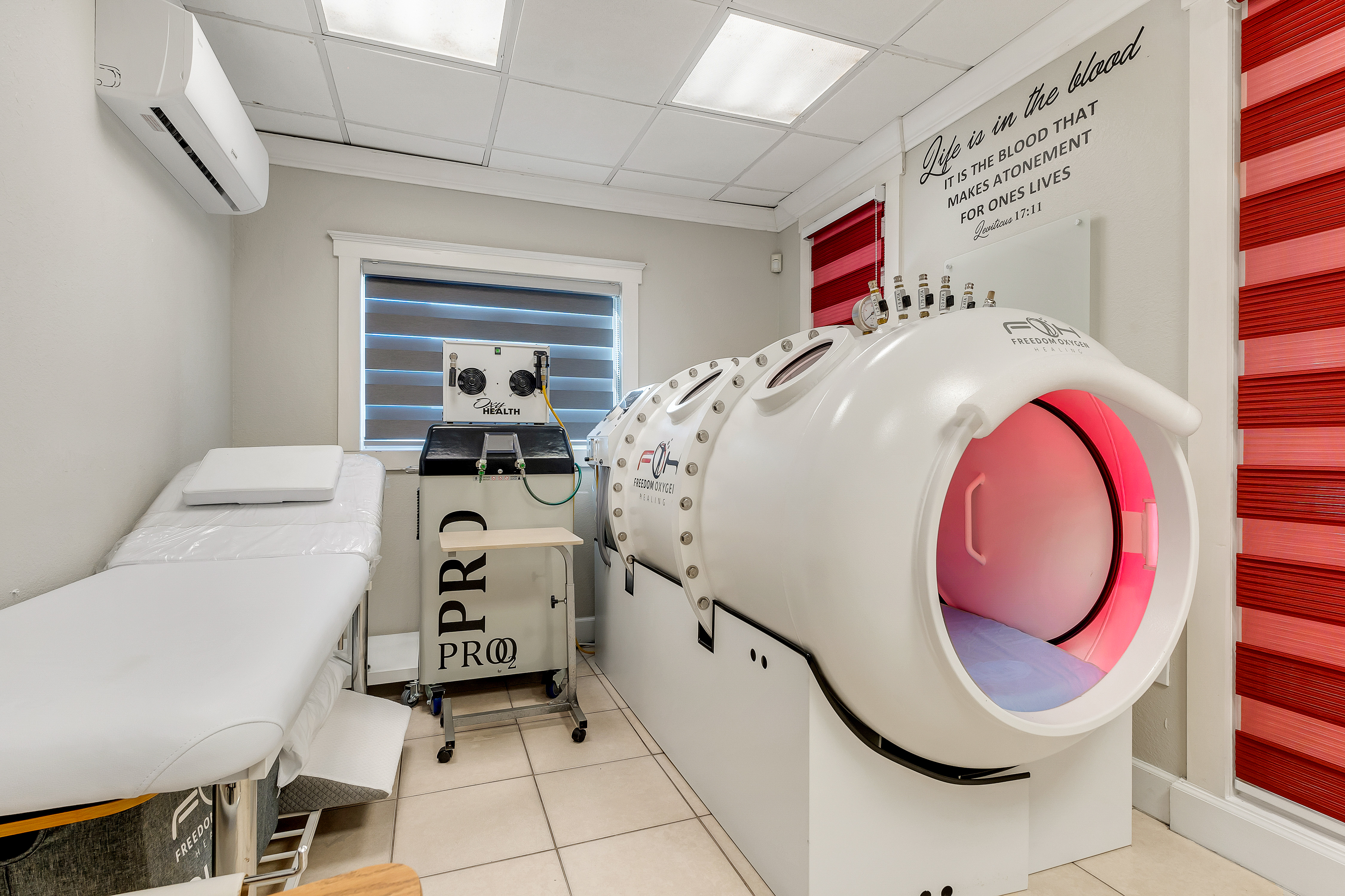 Hyperbaric Oxygen Therapy Room