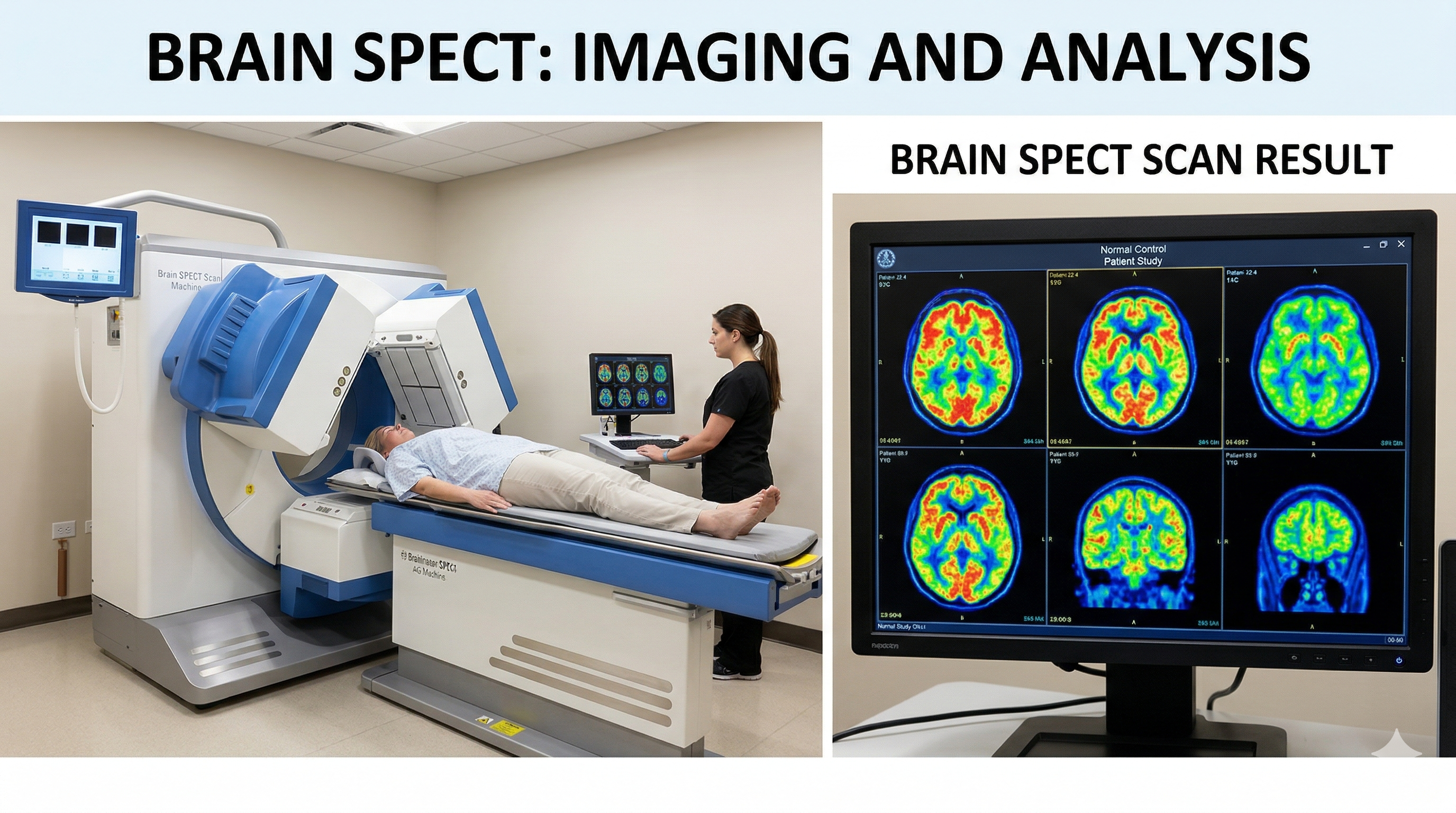 Brain SPECT Imaging and Analysis
